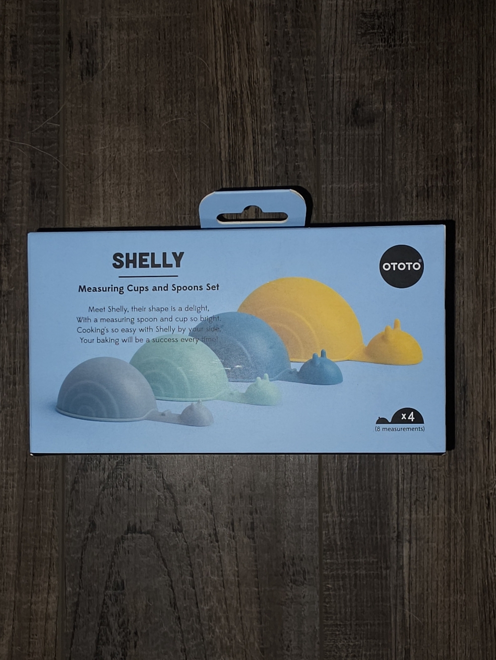 OTOTO Shelly Measuring Cups and Spoons Set - Multicolor